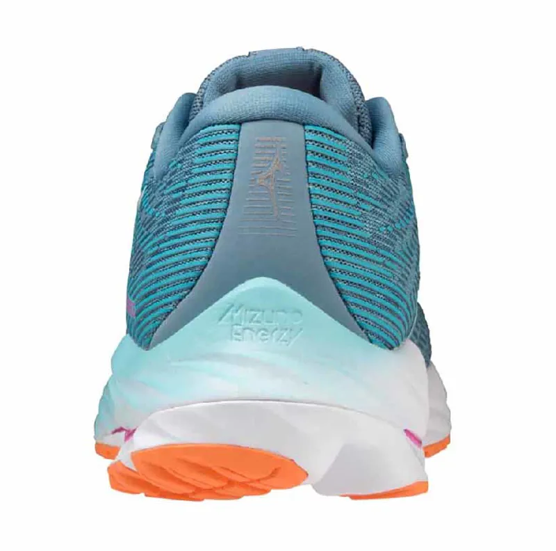 Mizuno Women's Wave Rider 26 Antigua Sand/White/Light Orange-5